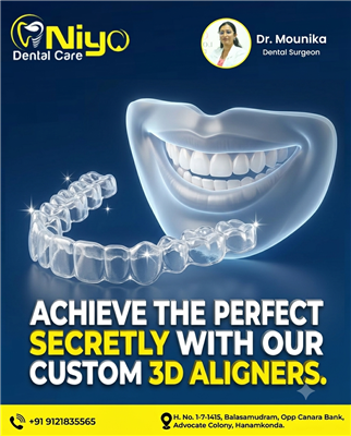 Transform Your Smile with Clear Aligners at Niyo Dental Care | Hanamkonda & Wara