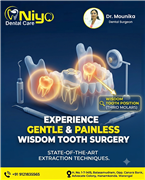 Painless Wisdom Tooth Surgery at Niyo Dental Care, Hanamkonda