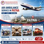 Panchmukhi ICU Air Ambulance from Patna- Reliable Medical Mobility