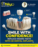 Top Dental Implants Treatment in Hanamkonda & Warangal | Niyo Dental Care