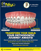 Best Braces Treatment (Metal & Ceramic) in Hanamkonda & Warangal | Niyo Dental C