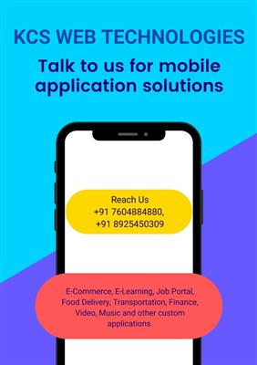 Mobile Applications from KCS Web Technologies