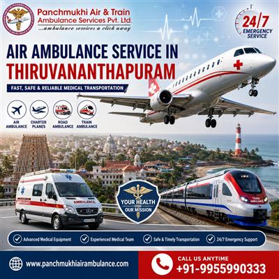 Emergency Patient Transportation—Panchmukhi Air Ambulance in Thiruvananthapuram