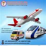 Panchmukhi ICU Train Ambulance in Ernakulam- Oxygen Support Available