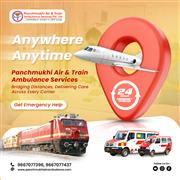 Panchmukhi Low Cost Train Ambulance in Kochi- Expert Medical Supervision