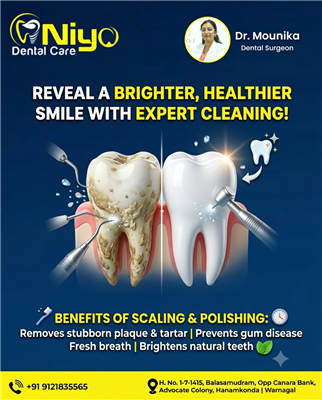 Comprehensive Dental Care in Hanamkonda & Warangal | Niyo Dental Care
