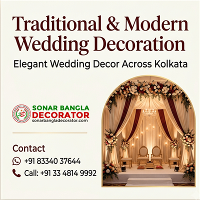 Traditional & Modern Wedding Decoration Services in Kolkata
