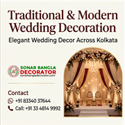 Traditional & Modern Wedding Decoration Services in Kolkata