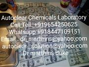 SSD CHEMICALS AUTOMATIC SOLUTION FOR CLEANING BLACK MONEY AND CLEANING MACHINE