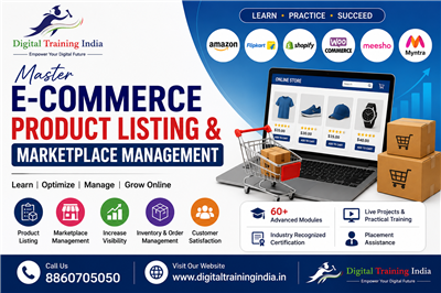Master E-Commerce Product Listing & Marketplace Management