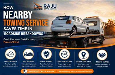 24/7 Car Crane Service in Jaipur – Fast Vehicle Recovery
