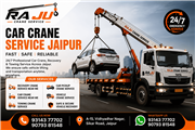 24/7 Car Crane Service in Jaipur – Fast Vehicle Recovery