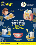 Gentle & Caring Kids Dental Treatments at Niyo Dental Care!