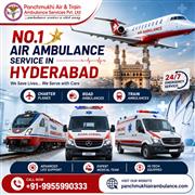 Panchmukhi Emergency Air Ambulance in Hyderabad- Critical Care Flights