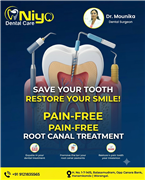 Pain-Free Root Canal Treatment (RCT) at Niyo Dental Care, Hanamkonda | Warangal