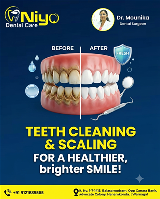 Best Dental Clinic in Warangal for Professional Teeth Cleaning & Scaling
