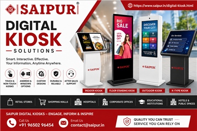 Digital Kiosk Solutions by Saipur