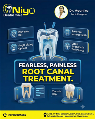 Painless Root Canal Treatment (RCT) at Niyo Dental Care