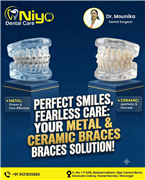 Transform Your Smile with Metal & Ceramic Braces at Niyo Dental Care