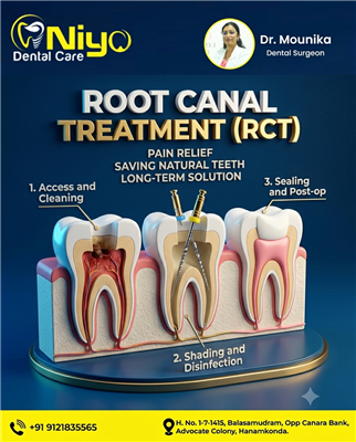 Painless Root Canal Treatment in Hanamkonda & Warangal | Niyo Dental Care