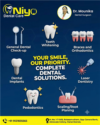Best Dentist in Warangal for all kinds dental treatements