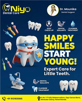 Best Dentist in Hanamkonda for Kids dental treatments