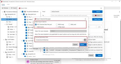 MailsDaddy Thunderbird to Outlook Converter