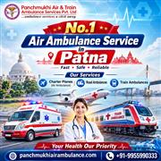 Panchmukhi Air Ambulance in Patna - Rapid Air Medical Rescue