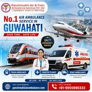 Panchmukhi Affordable Air Ambulance in Guwahati - Trusted and Well Budgeted