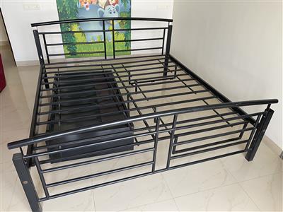 Godrej Double Bed with Mattress and Storage