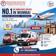 Panchmukhi ICU Air Ambulance in Mumbai - Emergency Patient Transfer Arranged
