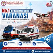 Panchmukhi Hi Tech Air Ambulance in Varanasi - Secured and Medically Balanced