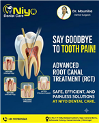 Advanced & Painless Root Canal Treatment (RCT) at Niyo Dental Care!