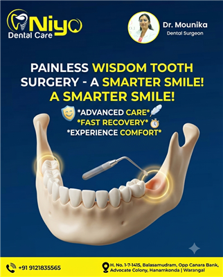 Advanced & Painless Root Canal Treatment (RCT) at Niyo Dental Care!