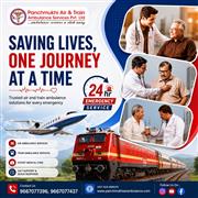 Panchmukhi Low Cost Train Ambulance from Kolkata- ICU life support