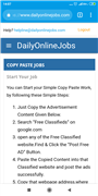 Simple Copy Paste Jobs