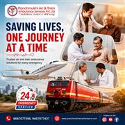 Panchmukhi Hi-tech Train Ambulance in Lucknow- ICU-equipped train coaches