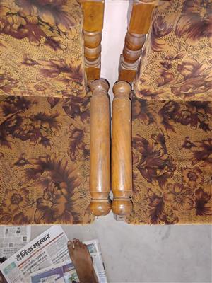 Sofa set of sesam wood