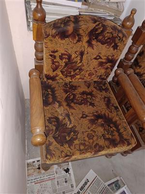 Sofa set of sesam wood