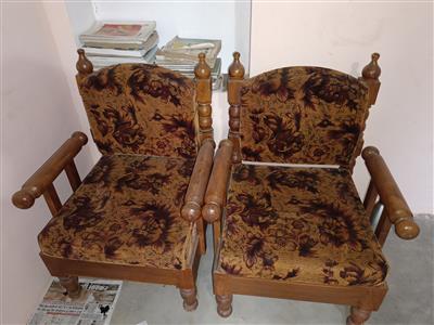 Sofa set of sesam wood