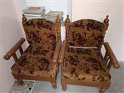 Sofa set of sesam wood