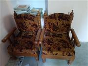 Sofa set of sesam wood
