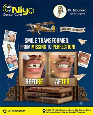 Transform Your Smile at Niyo Dental Care!