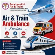 Panchmukhi Hi tech Train Ambulance in Lucknow- Medical Transport with Top Notch