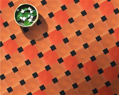 Pvc Chequered Tile Rubber Moulds 200x200x25, 300x300x25,400x400x25mm