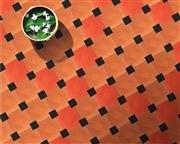 Pvc Chequered Tile Rubber Moulds 200x200x25, 300x300x25,400x400x25mm