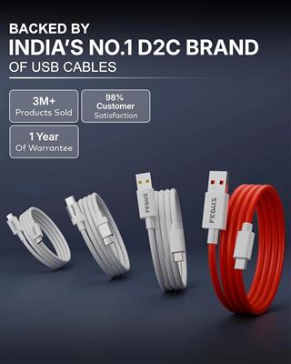 FEDUS ZETTA 100W 1M USB-A to Type-C Charging Cable Original for OnePlus 15/13/12