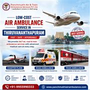 Panchmukhi Air Ambulance in Thiruvananthapuram Specializes In Providing Safe Med