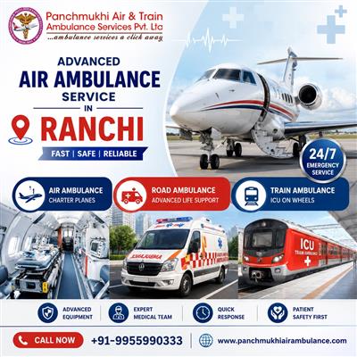 Panchmukhi Air Ambulance in Ranchi is committed to Protecting Patients from Dang