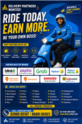 Looking for Bike Riders in Rajahmundry, Kakinada & Vizag – Join Our Team!